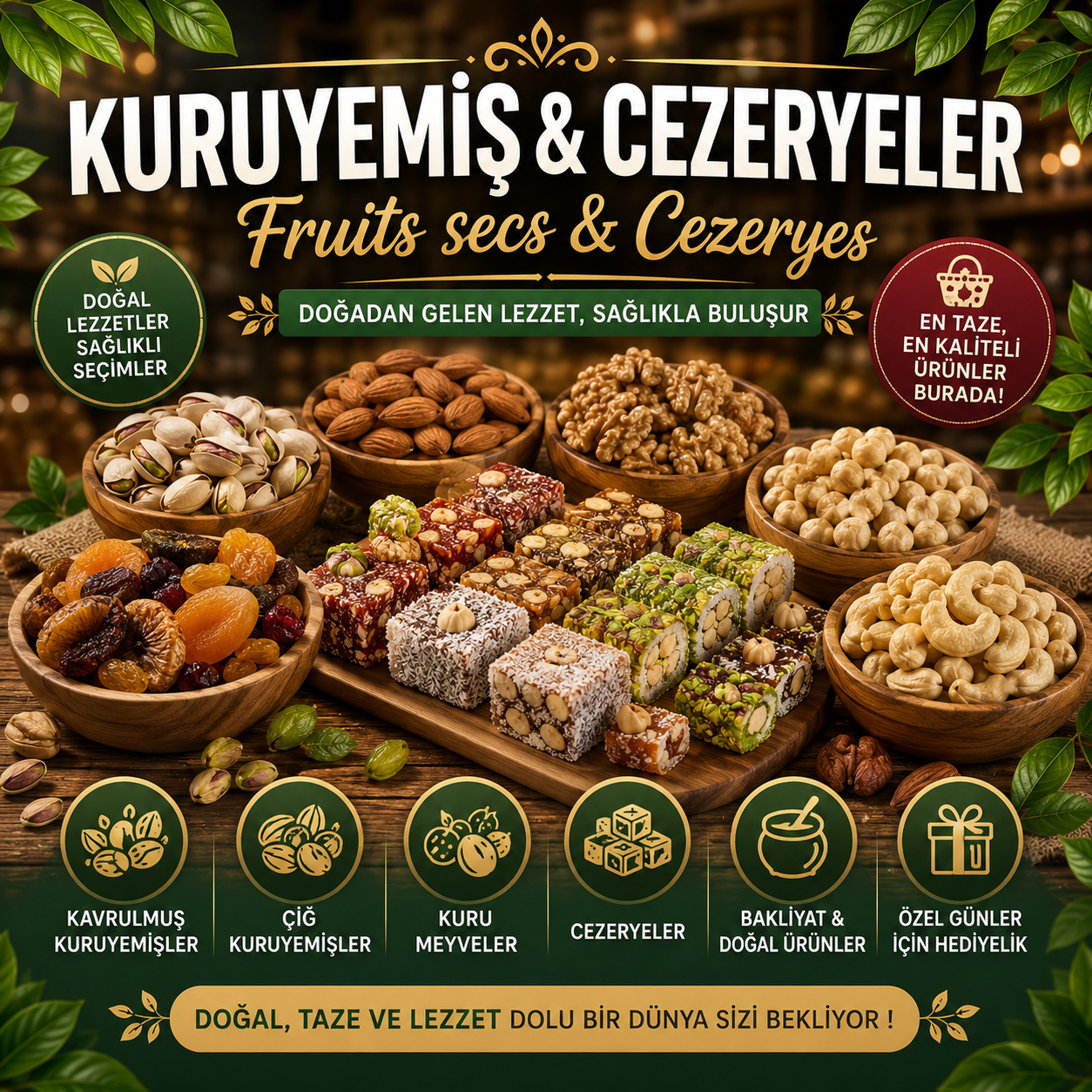 Fruits Secs & Cezeryes