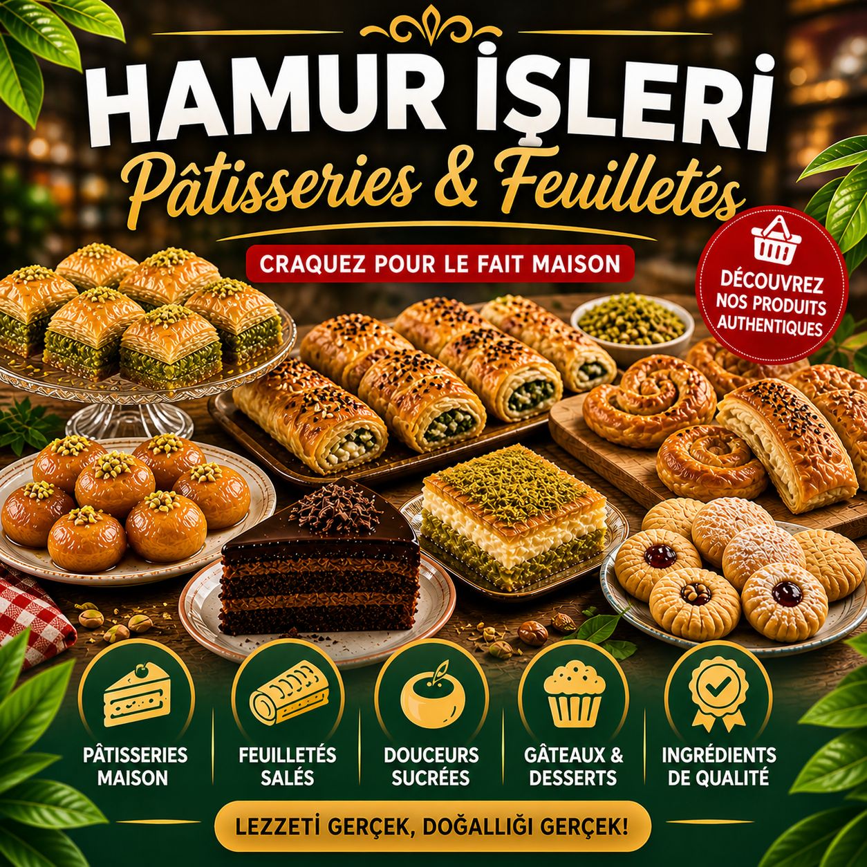 Pâtisseries & Feuilletés