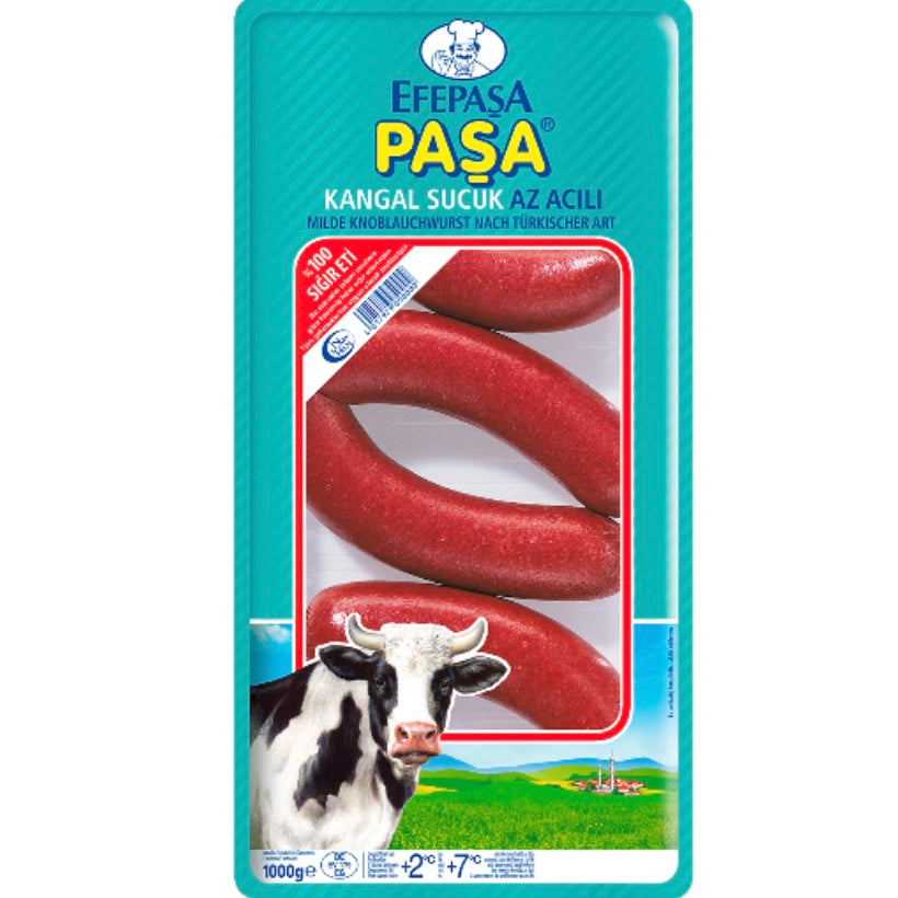 Efepasa Pasa Kangal Sucuk 1kg – Saucisse turque à l’ail