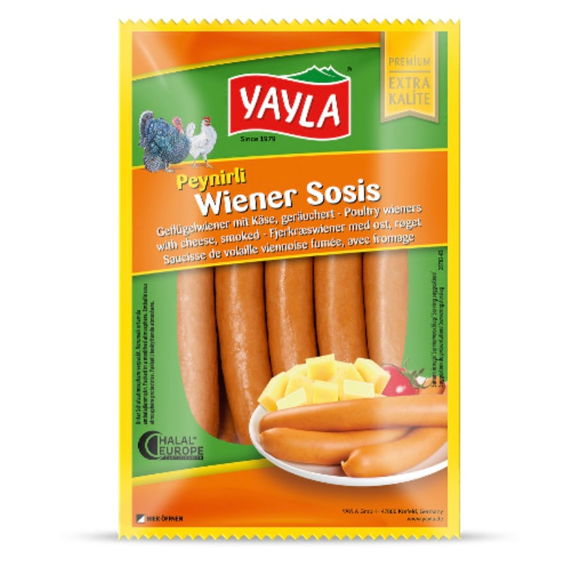 Yayla Peynirli Wiener Sosis 400g – Saucisse au fromage