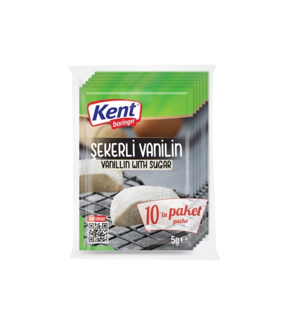 Kent Şekerli Vanilin 5x5 g