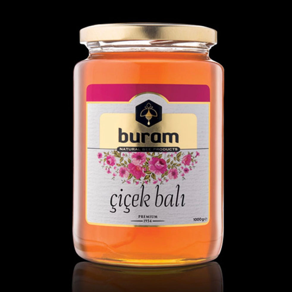 Buram Süzme Çiçek Balı 1kg