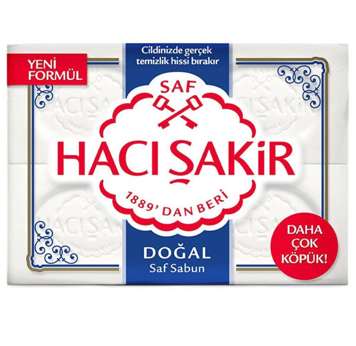 Hacı Şakir Saf Sabun 4x150g