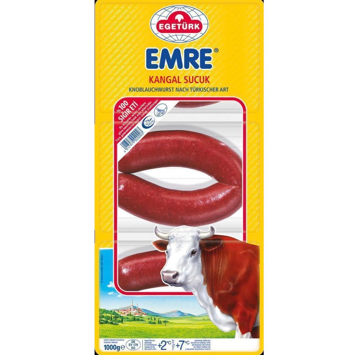 Egetürk Emre Kangal Sucuk 1kg