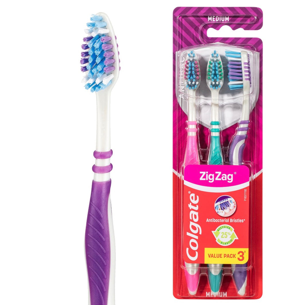 Colgate ZigZag Brosse à Dents