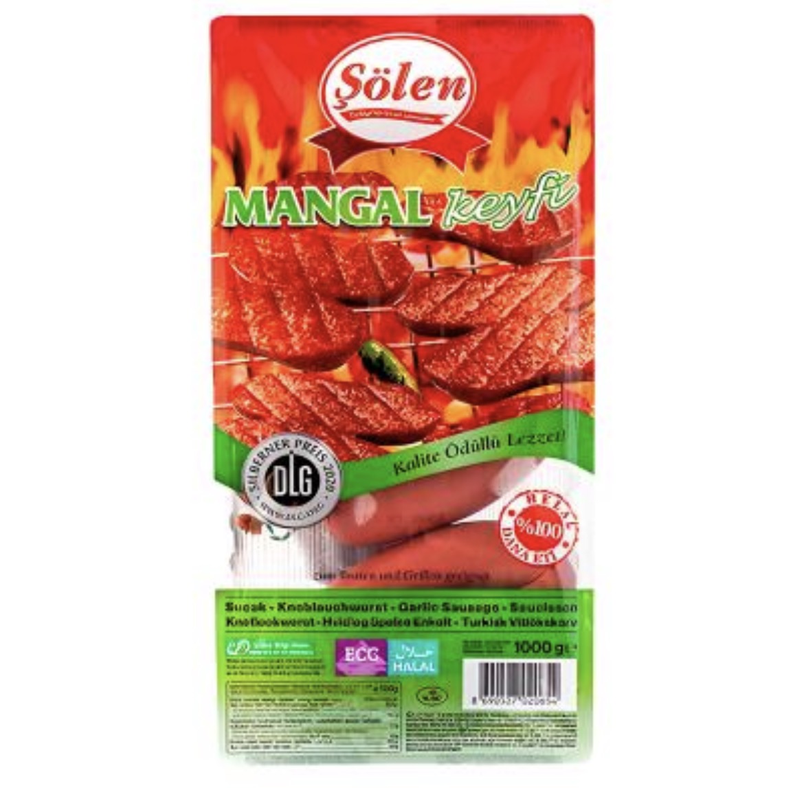 Şölen Kangal Mangal Sucuk 1kg