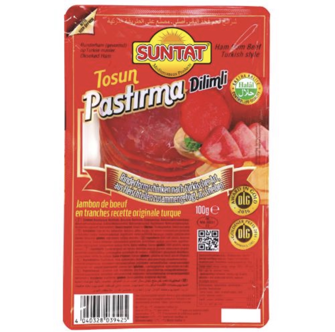 Suntat Tosun Pastırma 100g