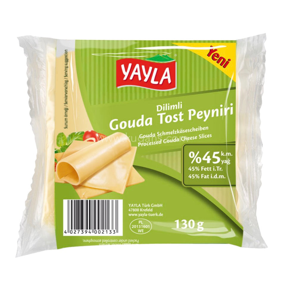Yayla Gouda Toast Peyniri 130g