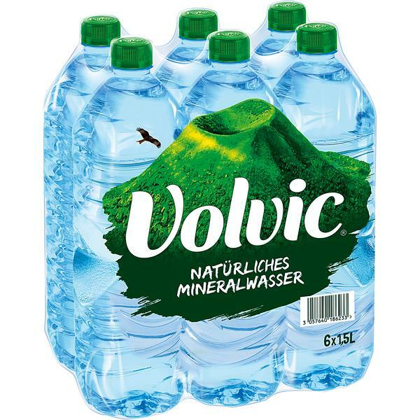 Volvic Eau Minérale Naturelle 1.5L x6 – Eau plate
