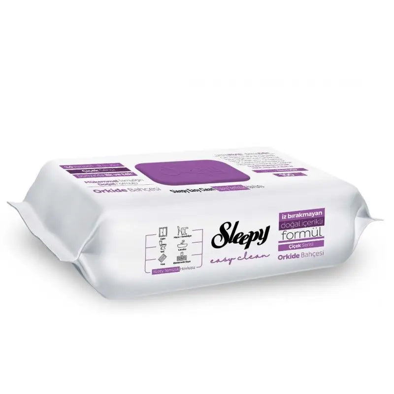 Sleepy Easy Clean Temizlik Mendilleri – Mor Koku