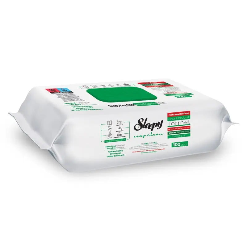 Sleepy Easy Clean Temizlik Mendili – Beyaz Sabun (Yeşil)