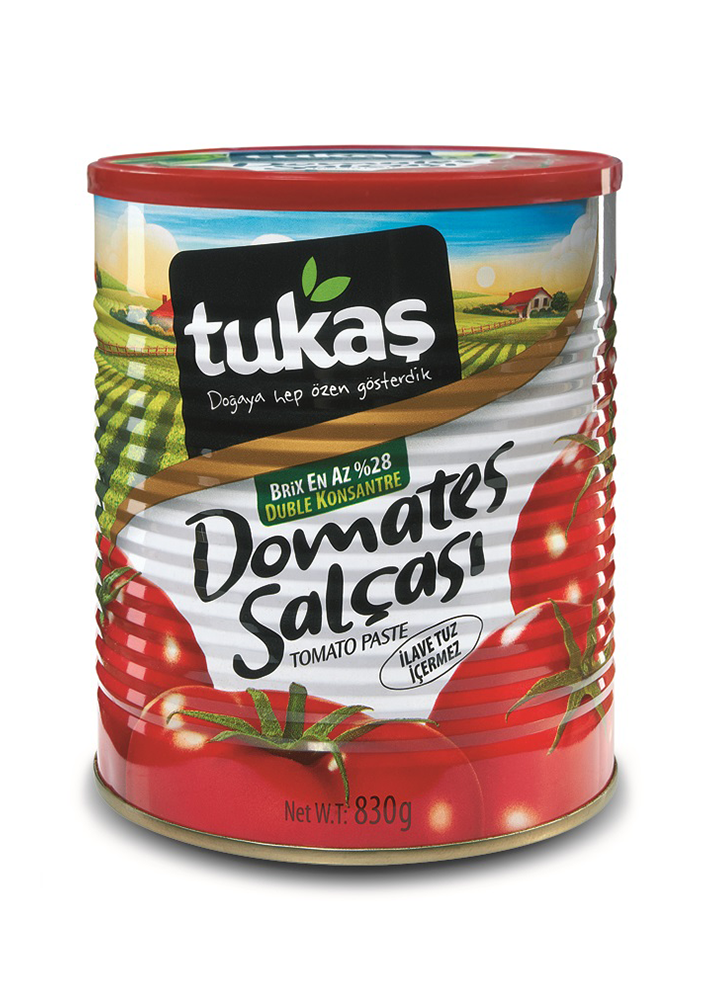 Tukaş Domates Salçası – Concentré de tomates 830g