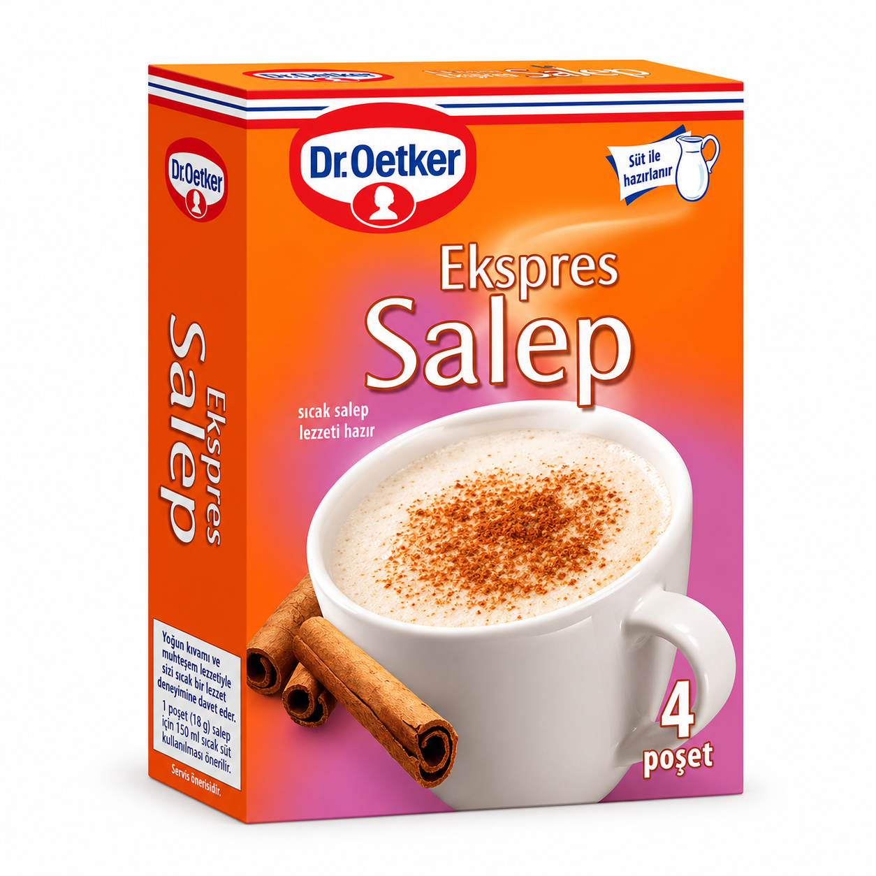 Dr. Oetker Ekspres Salep x4