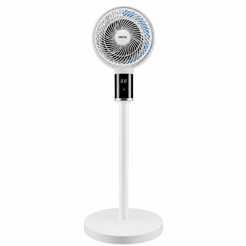 Jocca Ventilateur Circulateur d’Air 3D sur Pied