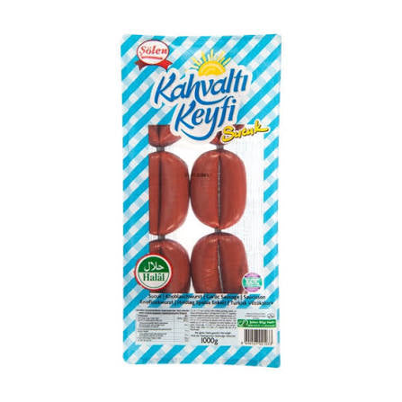 Solen Kahvalti Keyfi Parmak Sucuk 1kg – Saucisse turque à l’ail