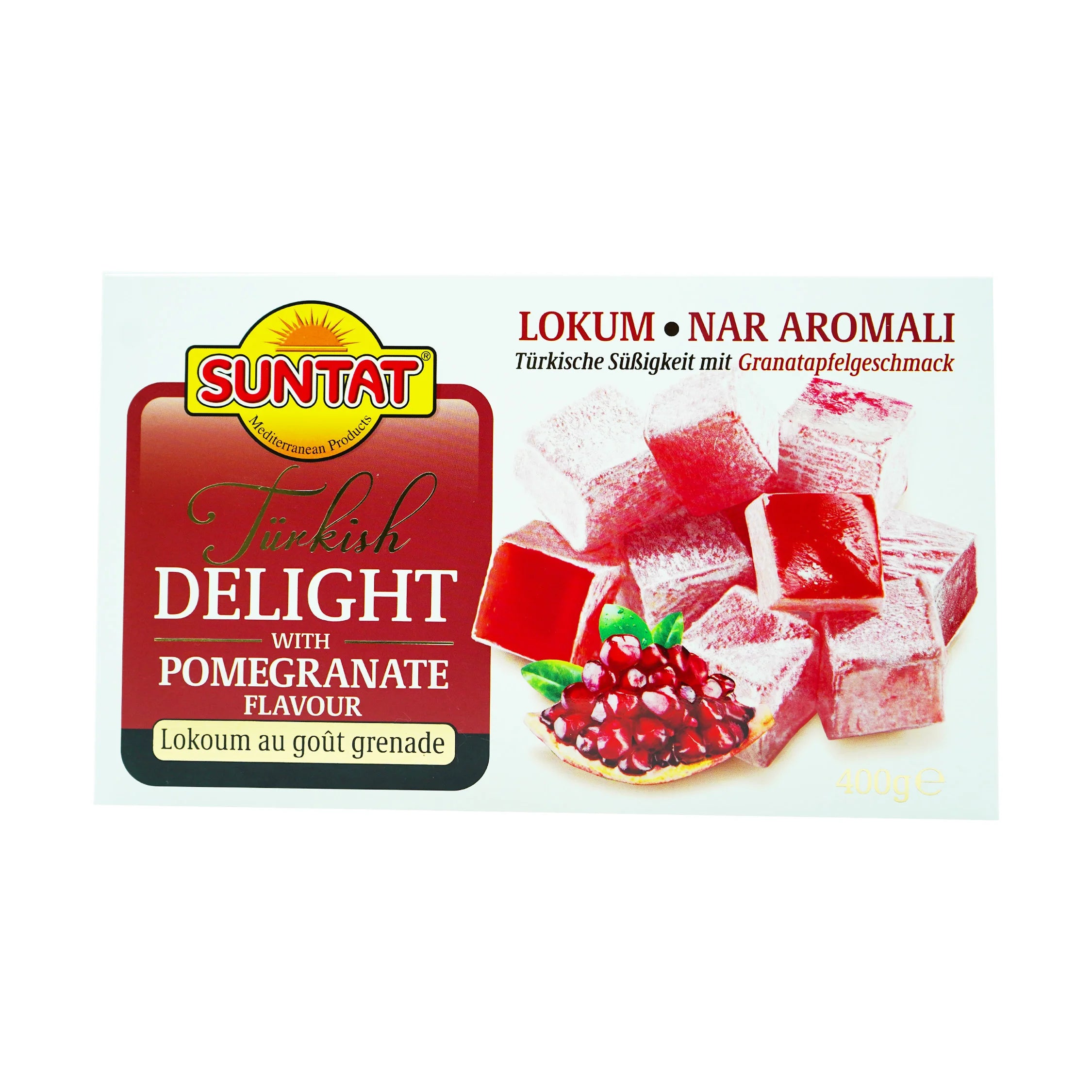 Suntat Delight Lokum Nar Aromalı 400g