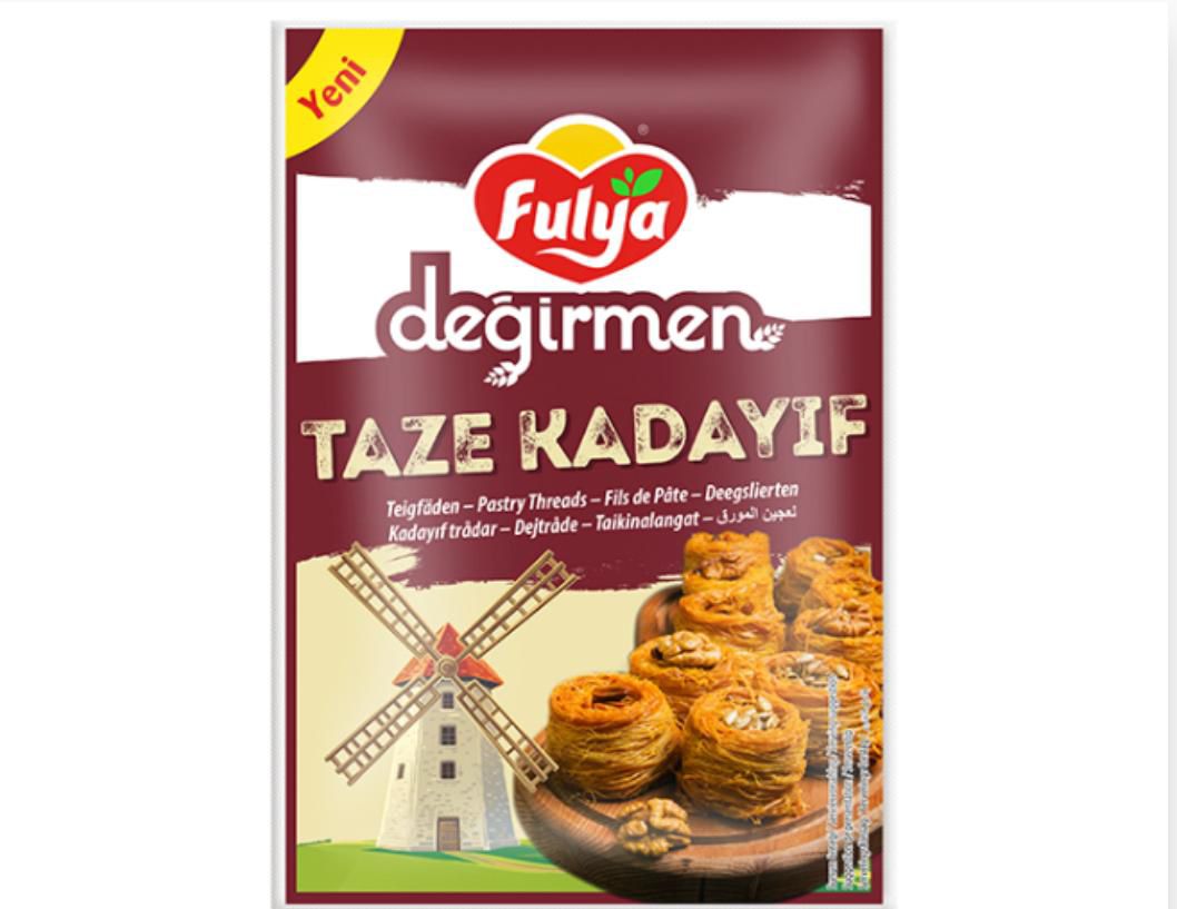 Fulya Değirmen Taze Kadayıf Yufka 400g – Taze kadayıf hamuru