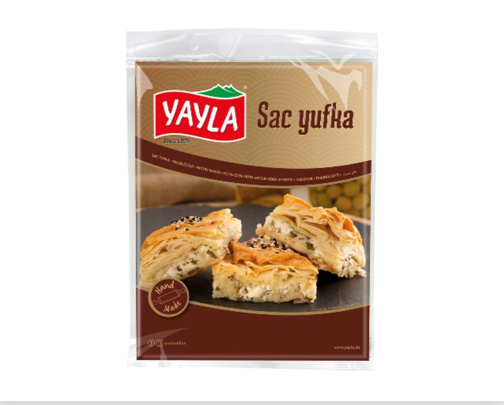 Yayla Sac Yufka 500g – Börek ve diğer yemekler için geleneksel yufka hamuru