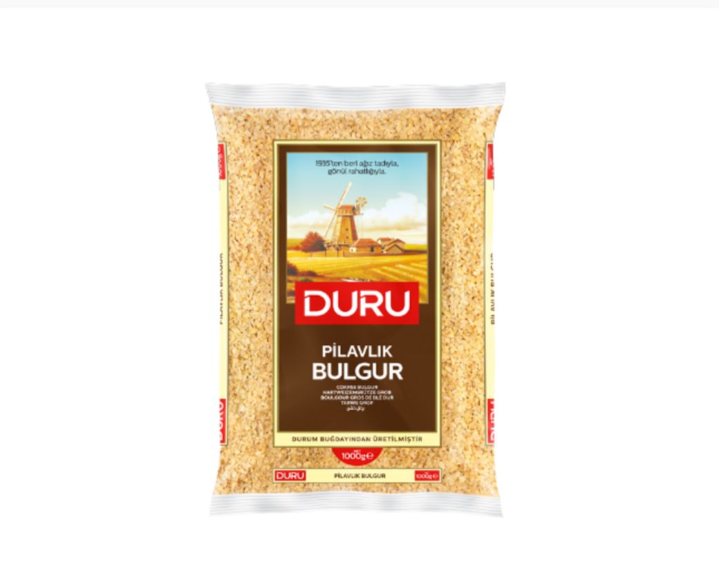 Duru Pilavlık Bulgur 1kg – Pilavlık kalın bulgur