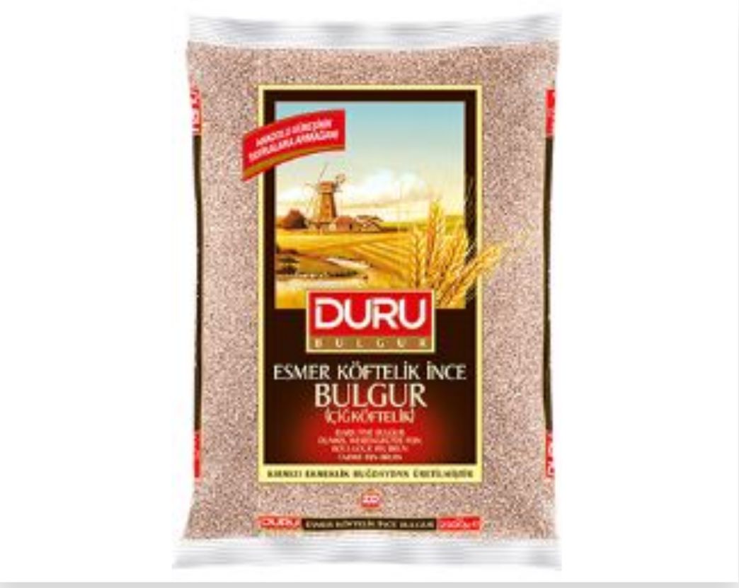 Duru Esmer Çiğköftelik Bulgur 1kg – İnce Bulgur