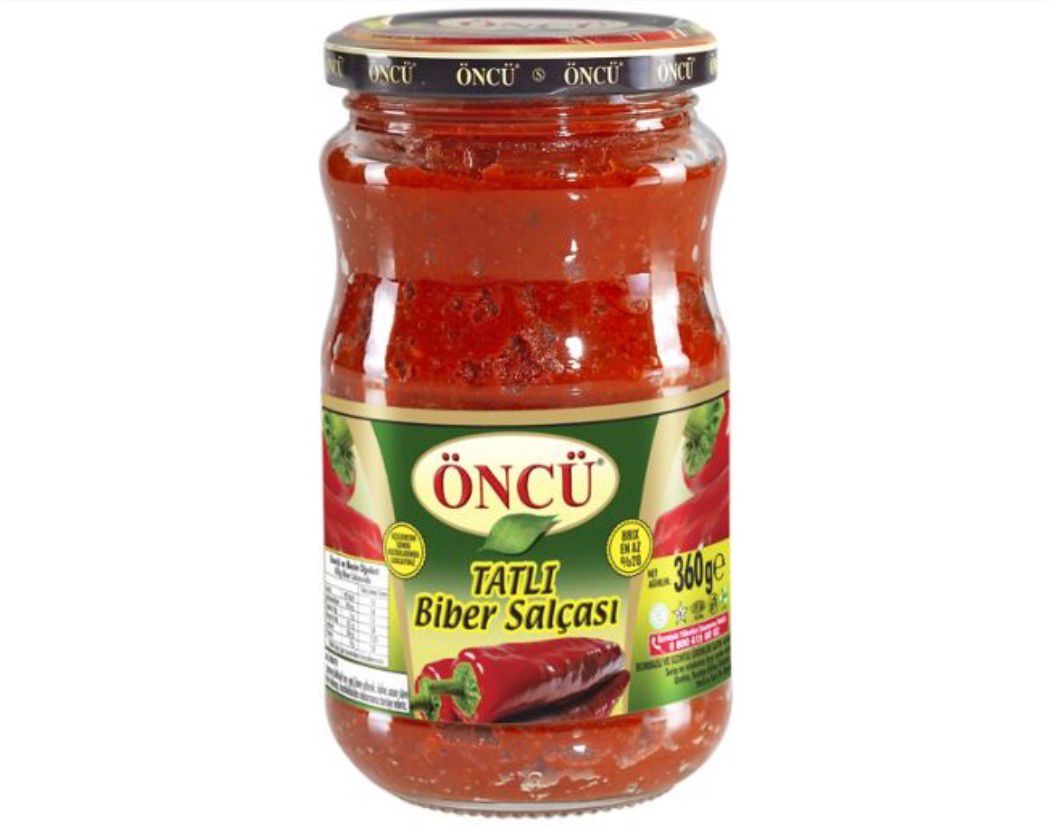 Öncü Tatlı Biber Salçası 370g – Concentré de poivron doux