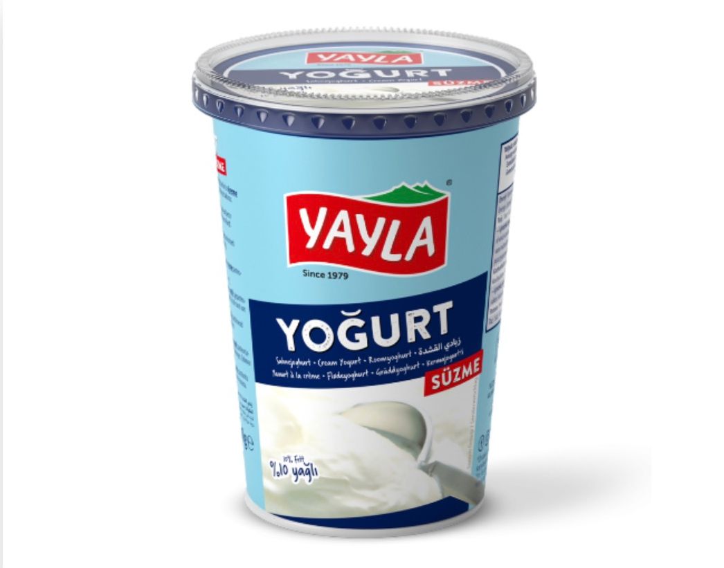 Yayla Süzme Yoğurt 500g – Kremalı Süzme Yoğurt