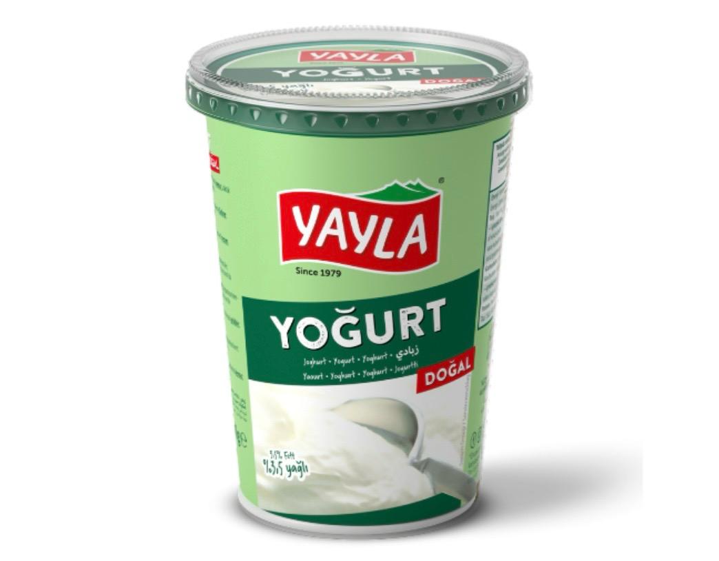 Yayla Yoğurt 500g – Yaourt nature turc