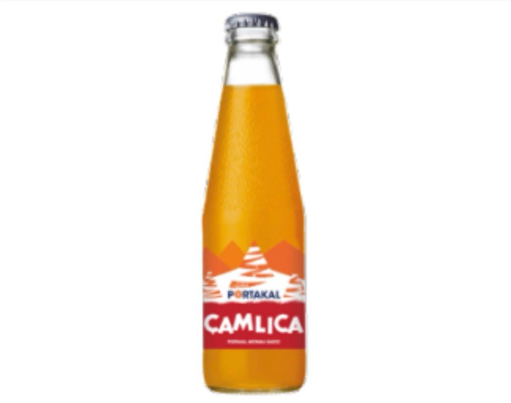 Ülker Çamlıca Portakallı Gazoz 200ml x24 – Soda turc à l’orange
