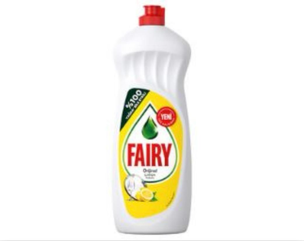 Fairy Sıvı Bulaşık Deterjanı Limon 650ml – Güçlü Yağ Çözücü