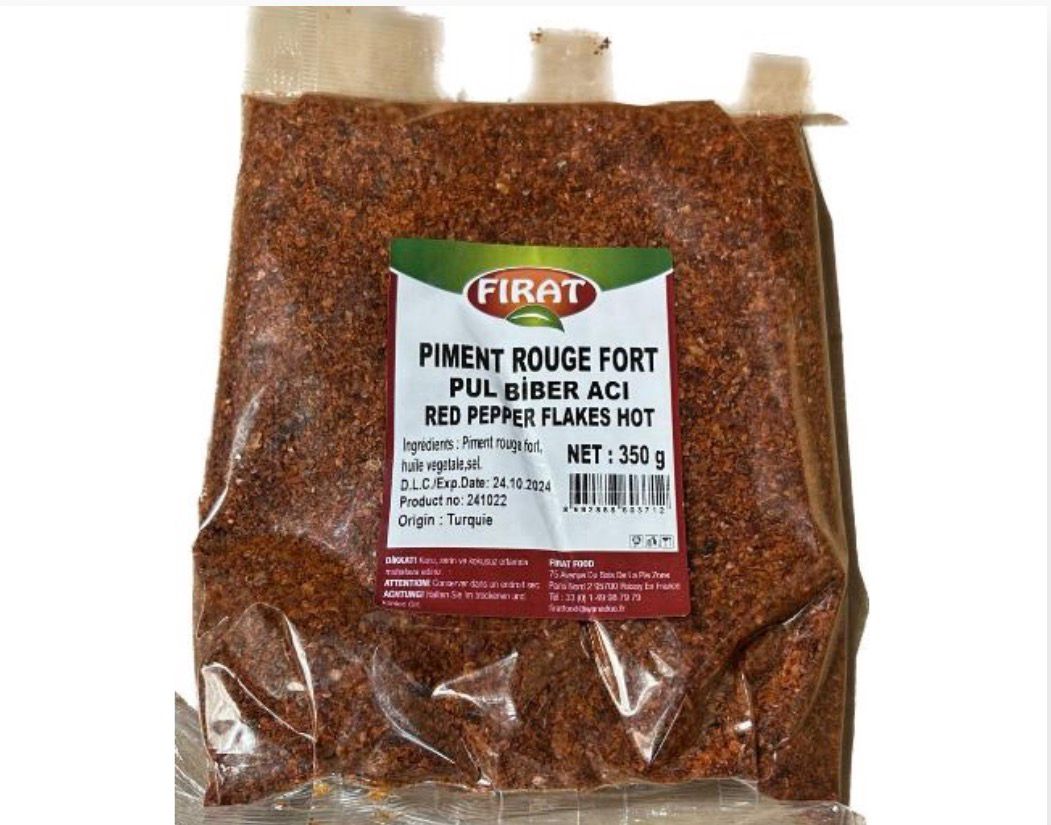 Fırat Piment Rouge en Flocons 350g – Acı Pul Biber