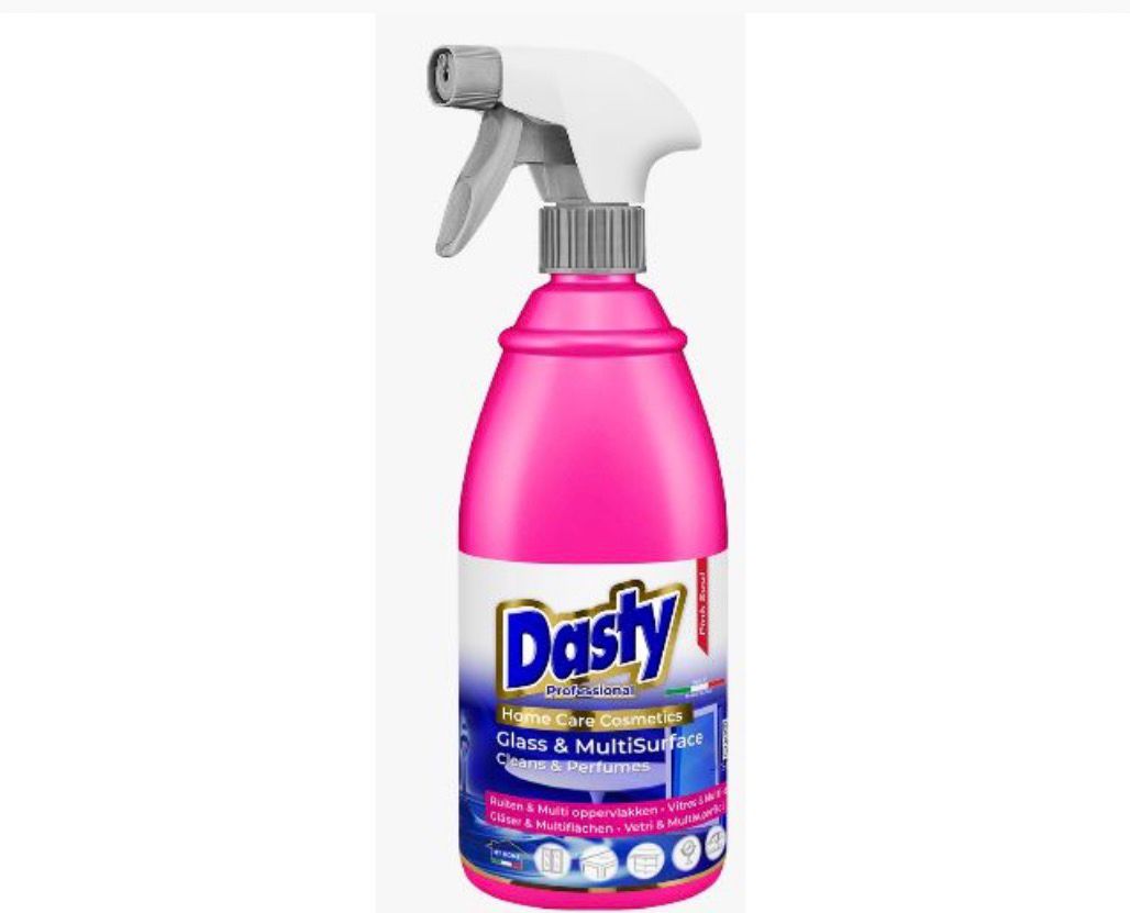 Dasty Cam ve Çok Amaçlı Yüzey Temizleyici 700 ml – Gül Spreyi