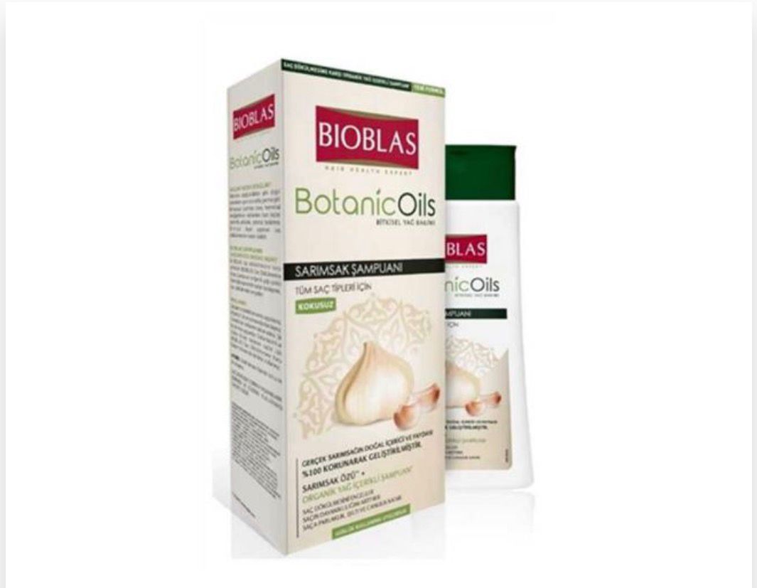 Bioblas B.O. Garlic Shampoo 500ml – Strengthening & Anti-Hair Loss