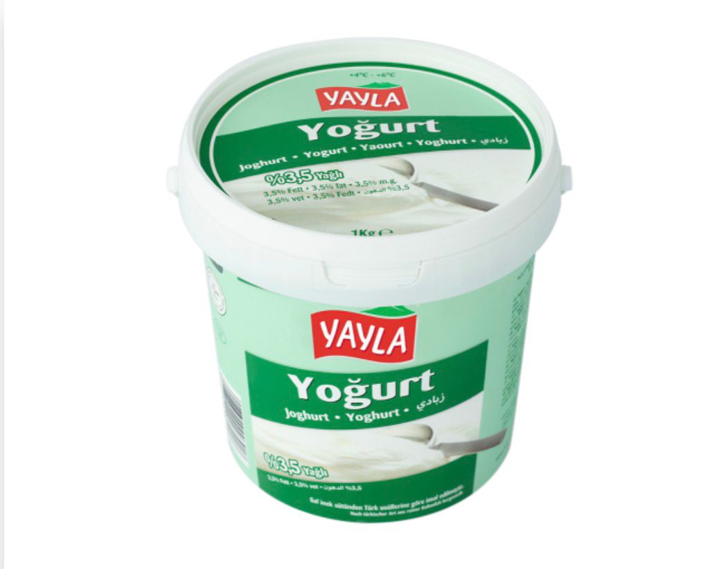 Yayla Yoğurt Nature – Yaourt turc (1kg / 2kg / 5kg)