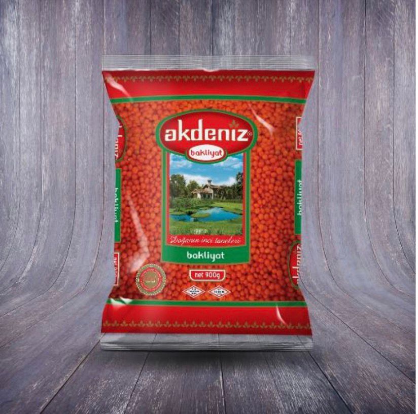 Akdeniz Lentilles Corail (Futbol) – 900g / 2.5kg / 5kg