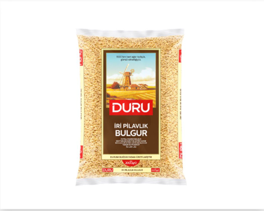 Duru İri Pilavlık Bulgur (1 kg / 2 kg / 5 kg)